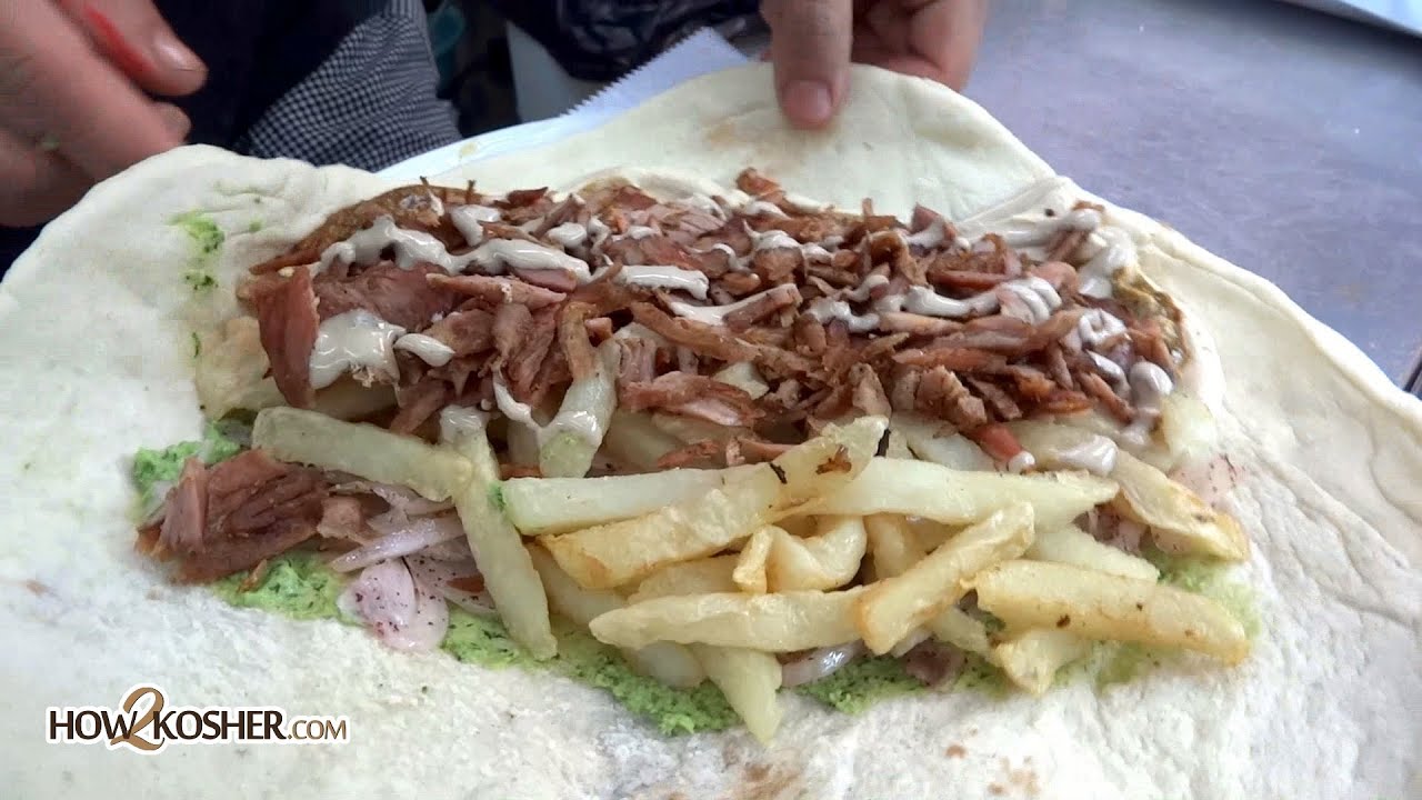 How Israeli Kosher Shawarma is Prepared